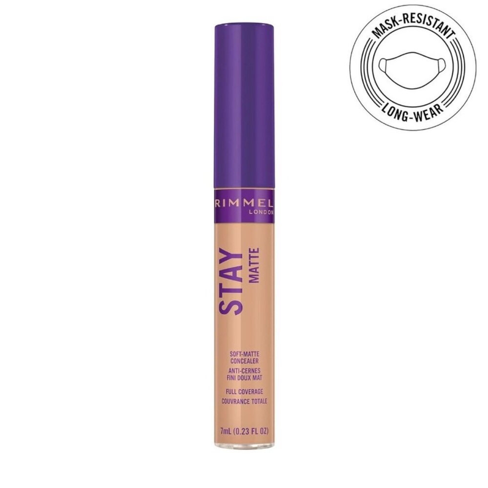 Rimmel London 120 Vanilla Stay Matte Concealer 0.23 fl oz Full coverage NEW